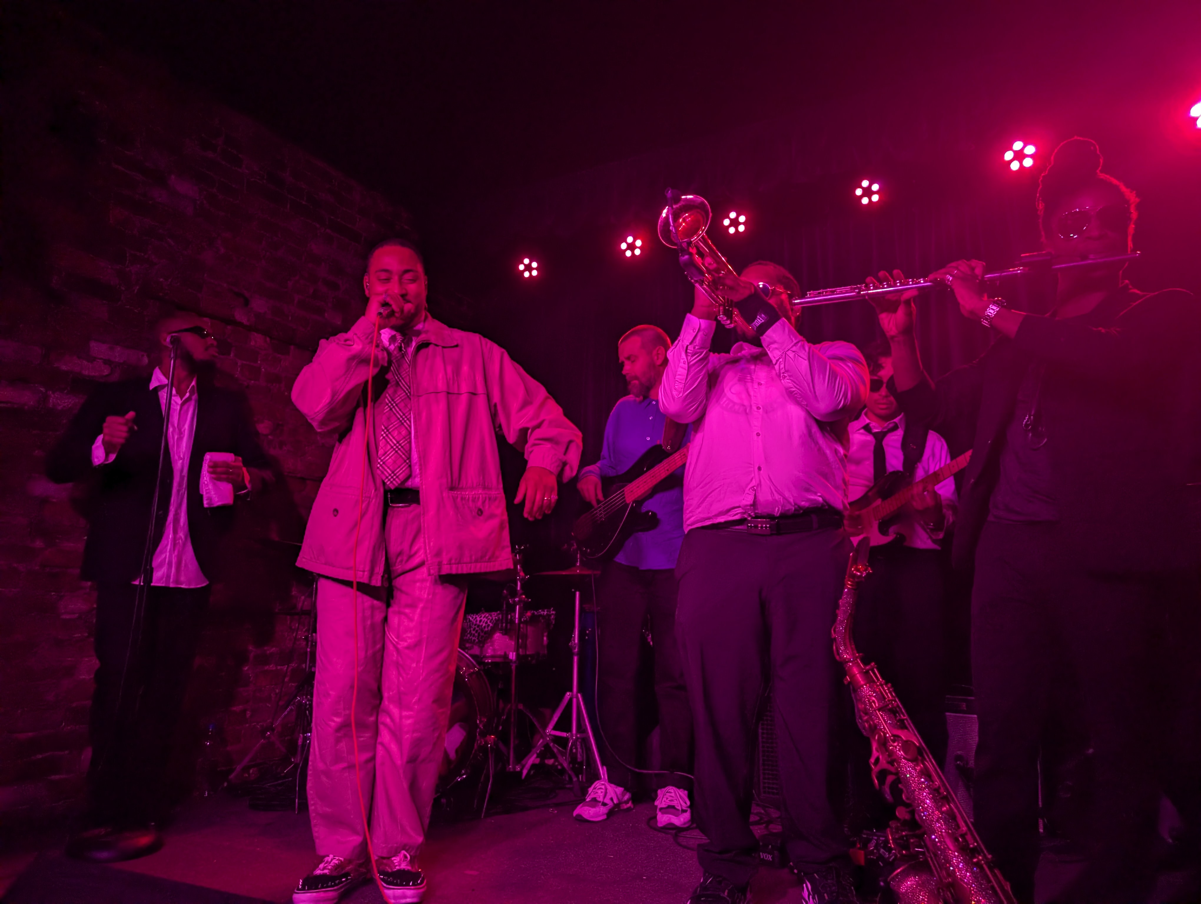 Cadence Weapon and the Forager band